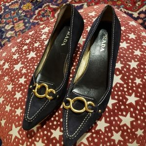 Vintage Prada Kitten Heels